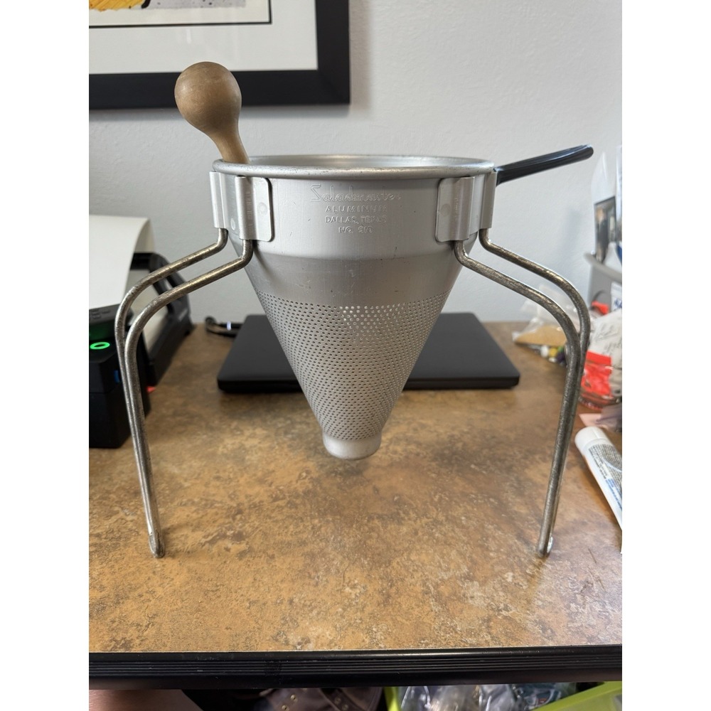 Food Mill Strainer Tomato Sauce Strainer Saladmaster No. 510